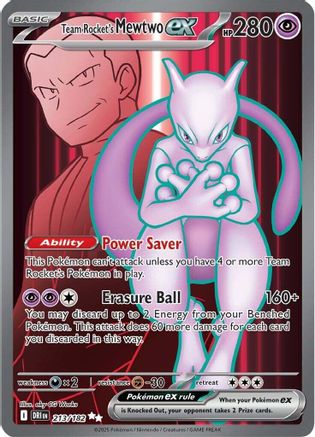 Team Rocket's Mewtwo ex - 213/182