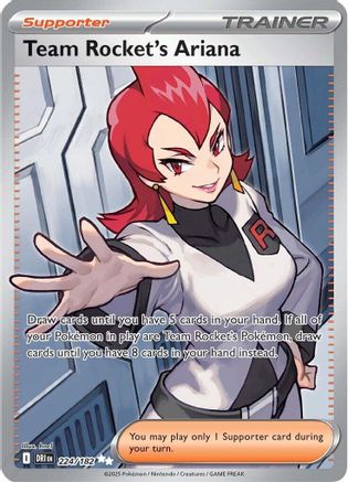 SV10: Destined Rivals Team Rocket's Ariana #224