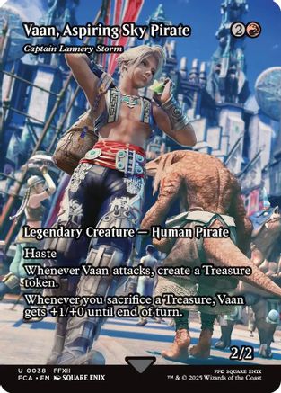 FINAL FANTASY: Through the Ages Vaan, Aspiring Sky Pirate - Captain Lannery Storm (Showcase) #38
