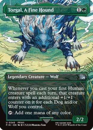 FINAL FANTASY Torgal, A Fine Hound (Borderless) #345