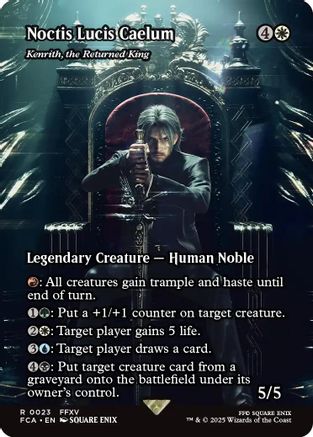 Noctis Lucis Caelum - Kenrith, the Returned King (Showcase)