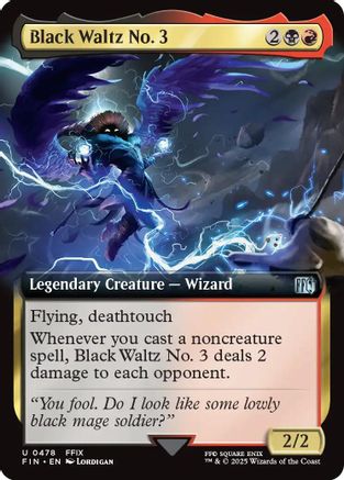 Black Waltz No. 3 (Extended Art)