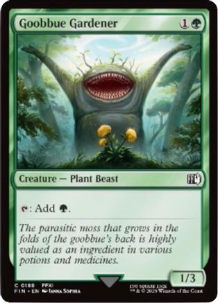 FINAL FANTASY Goobbue Gardener #188