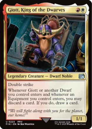 FINAL FANTASY Giott, King of the Dwarves #223