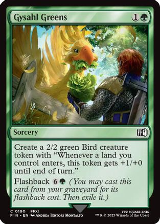 FINAL FANTASY Gysahl Greens #190