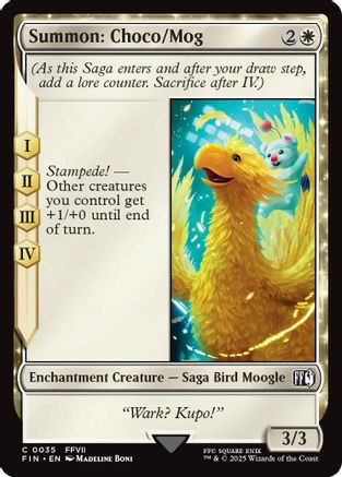 FINAL FANTASY Summon: Choco/Mog #35