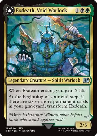 FINAL FANTASY Exdeath, Void Warlock #220