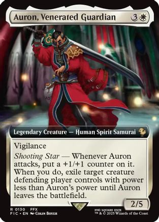 Auron, Venerated Guardian (Extended Art)