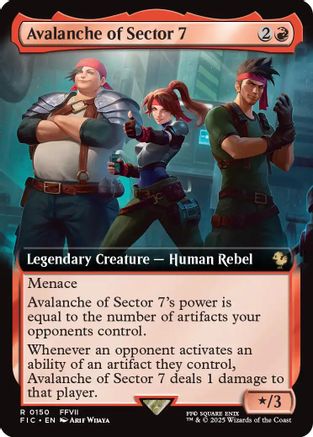 Avalanche of Sector 7 (Extended Art)