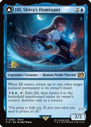Jill, Shiva's Dominant