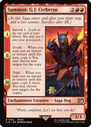 Summon: G.F. Cerberus