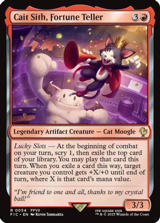 Cait Sith, Fortune Teller (Surge Foil)