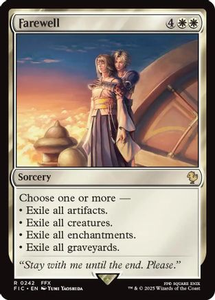 Farewell (Surge Foil)