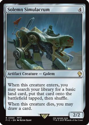 Solemn Simulacrum (Surge Foil)