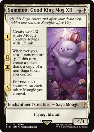 Commander: FINAL FANTASY Summon: Good King Mog XII (Surge Foil) #26