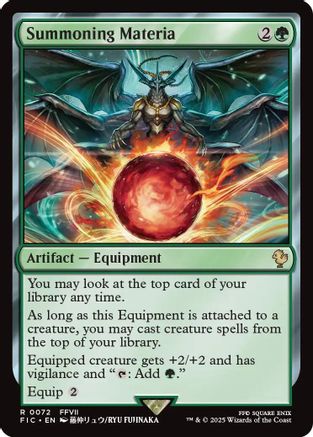 Summoning Materia (Surge Foil)