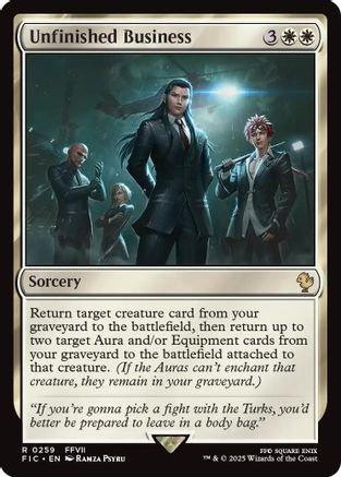 Unfinished Business (Surge Foil)