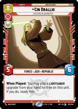 Cin Drallig - Esteemed Blademaster