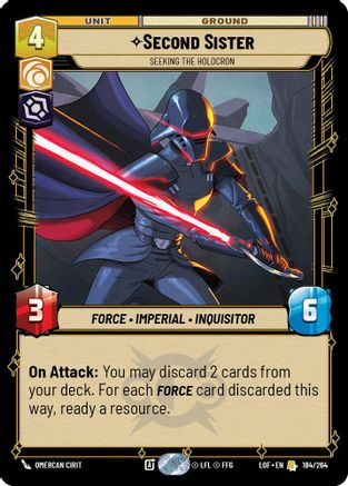 Second Sister - Seeking the Holocron