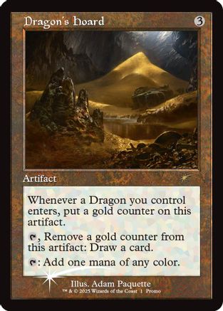 Dragon's Hoard (Retro Frame)