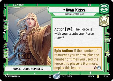 Avar Kriss - Marshal of Starlight
