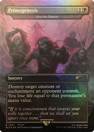 Primogenesis - Feed the Swarm (Rainbow Foil)