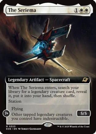 Edge of Eternities The Seriema (Extended Art) #323