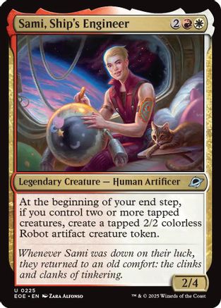 Edge of Eternities Sami, Ship's Engineer #225