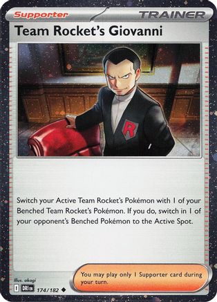 Miscellaneous Cards & Products Team Rocket's Giovanni (Cosmos Holo) #174