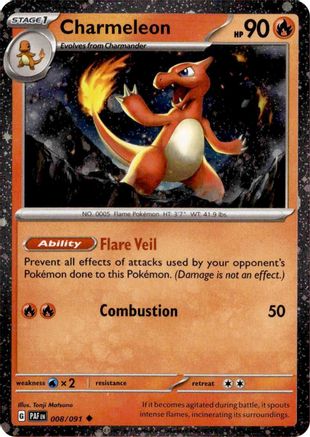 Miscellaneous Cards & Products Charmeleon - 008/091 (Cosmos Holo) #008