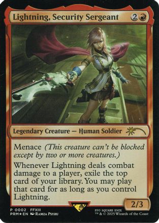 Lightning, Security Sergeant (Costco Bundle)