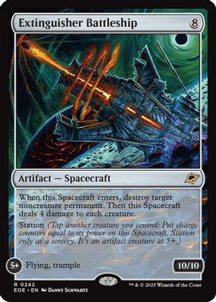 Edge of Eternities Extinguisher Battleship #242