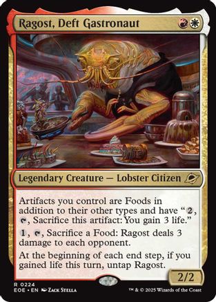 Edge of Eternities Ragost, Deft Gastronaut #224