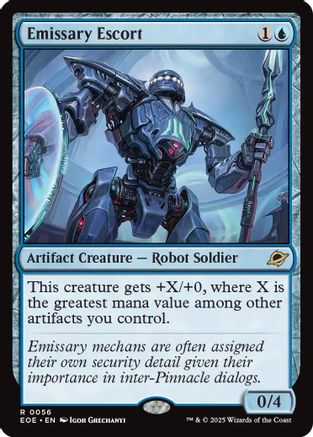 Edge of Eternities Emissary Escort #56