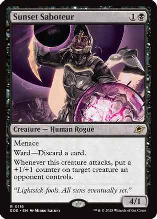 Edge of Eternities Sunset Saboteur #116