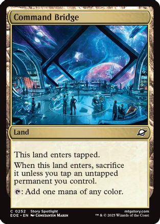 Edge of Eternities Command Bridge #252