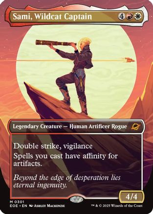 Sami, Wildcat Captain (Borderless)
