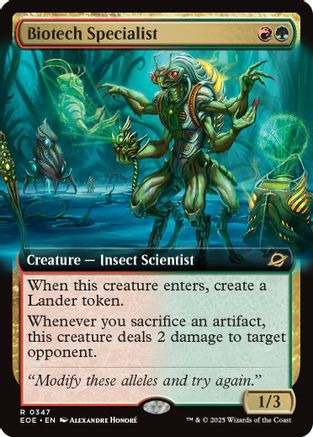 Edge of Eternities Biotech Specialist (Extended Art) #347