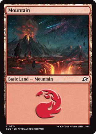 Edge of Eternities Mountain (0274) #274