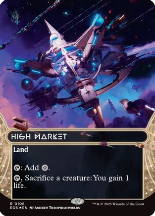 High Market (0108) (Borderless) (Galaxy Foil)
