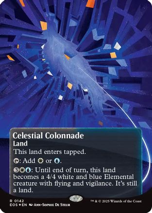 Celestial Colonnade (0142) (Borderless) (Galaxy Foil)