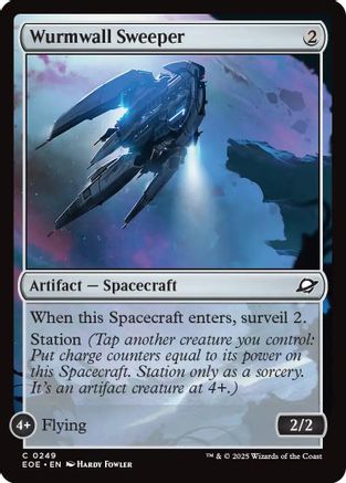 Edge of Eternities Wurmwall Sweeper #249