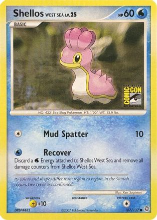 Miscellaneous Cards & Products Shellos West Sea (SDCC 2007) #107
