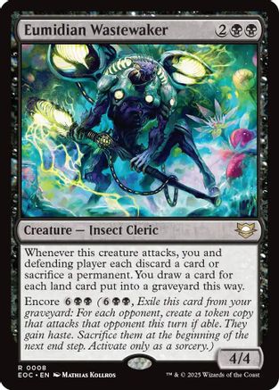 Commander: Edge of Eternities Eumidian Wastewaker #8