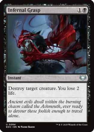 Commander: Edge of Eternities Infernal Grasp #84