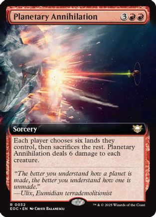Commander: Edge of Eternities Planetary Annihilation (Extended Art) #32