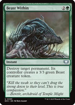 Commander: Edge of Eternities Beast Within #93