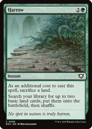 Commander: Edge of Eternities Harrow #98