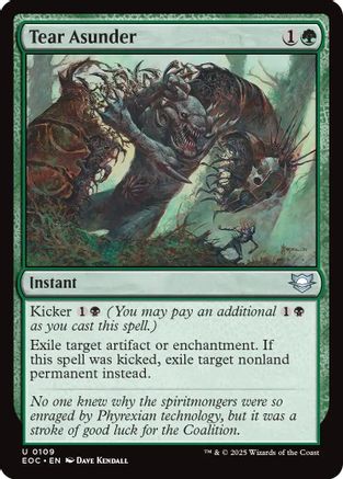 Commander: Edge of Eternities Tear Asunder #109