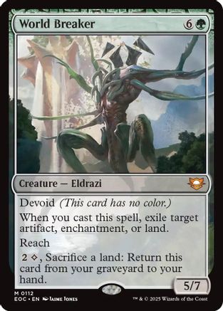 Commander: Edge of Eternities World Breaker #112